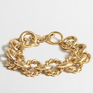 J. Crew Chunky statement braided bracelet